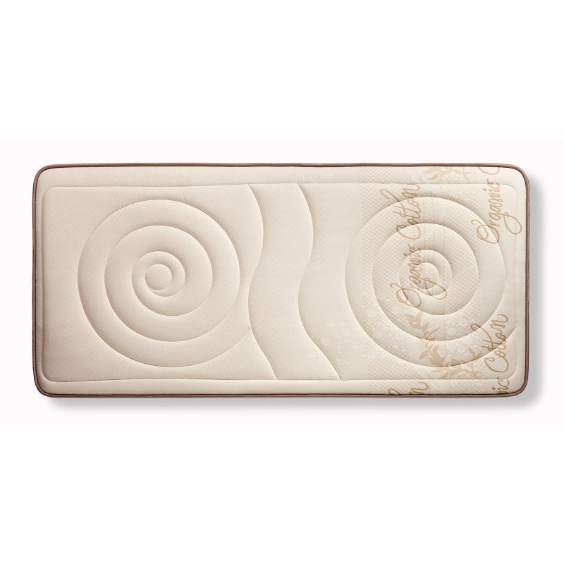 BROWN - Matelas GREEN en mousse visco Soja 24 cm d'épaisseur - 90x190 cm