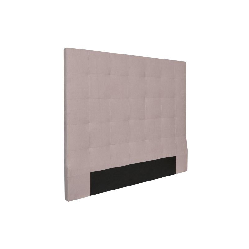 TROY - Tête de lit capitonnée en tissu - Vieux rose - 140 cm