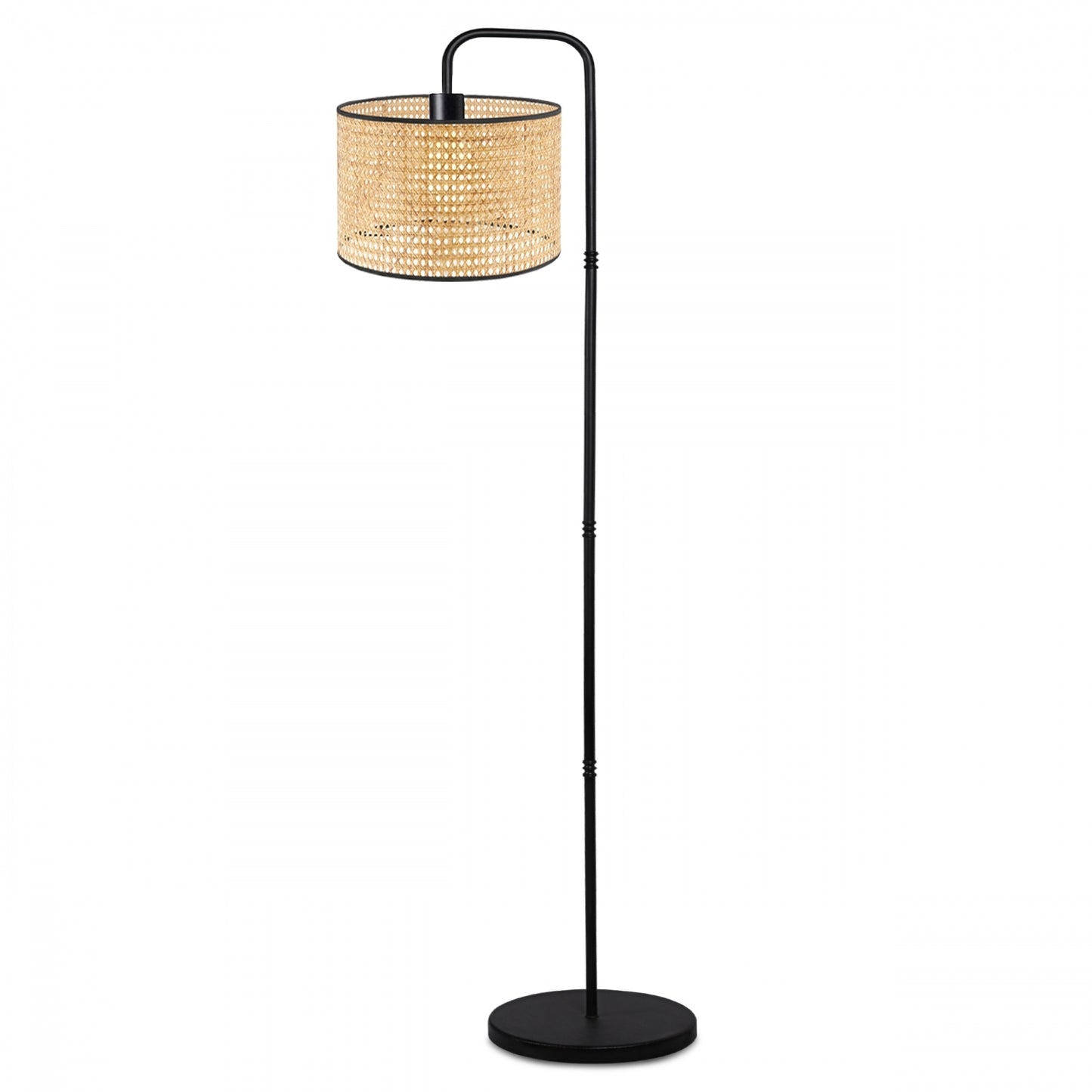 Lampadaire Urban en rotin Hazeren – Design moderne AYD-3269