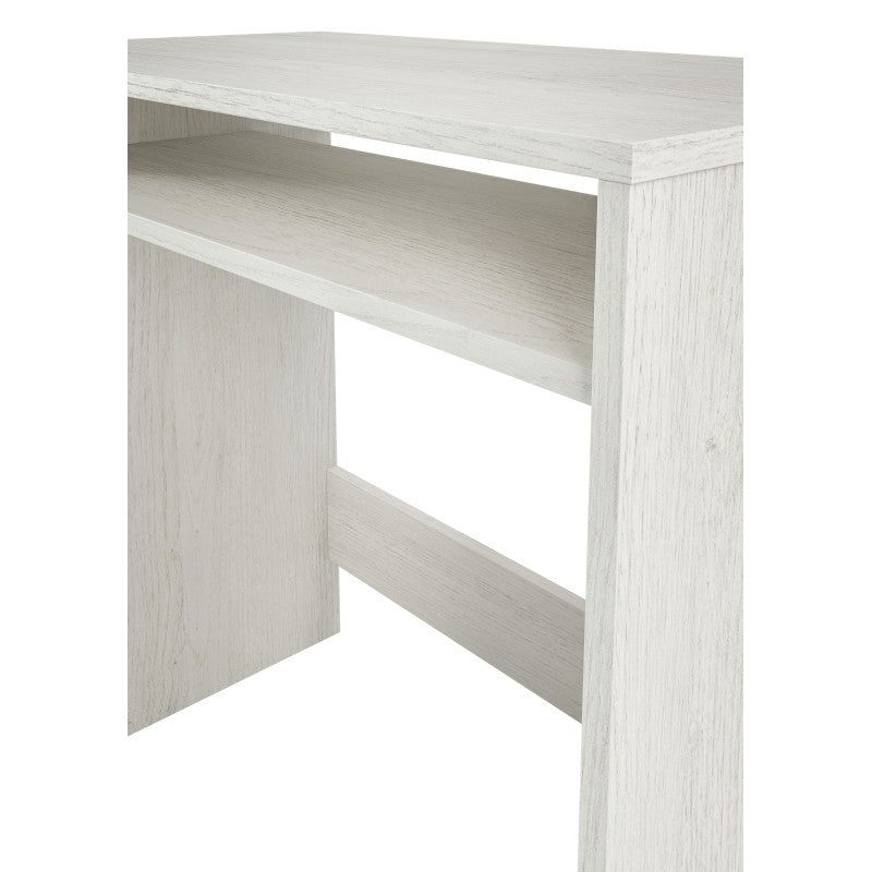 ASTU - Bureau tablette fixe L79 cm - Blanc