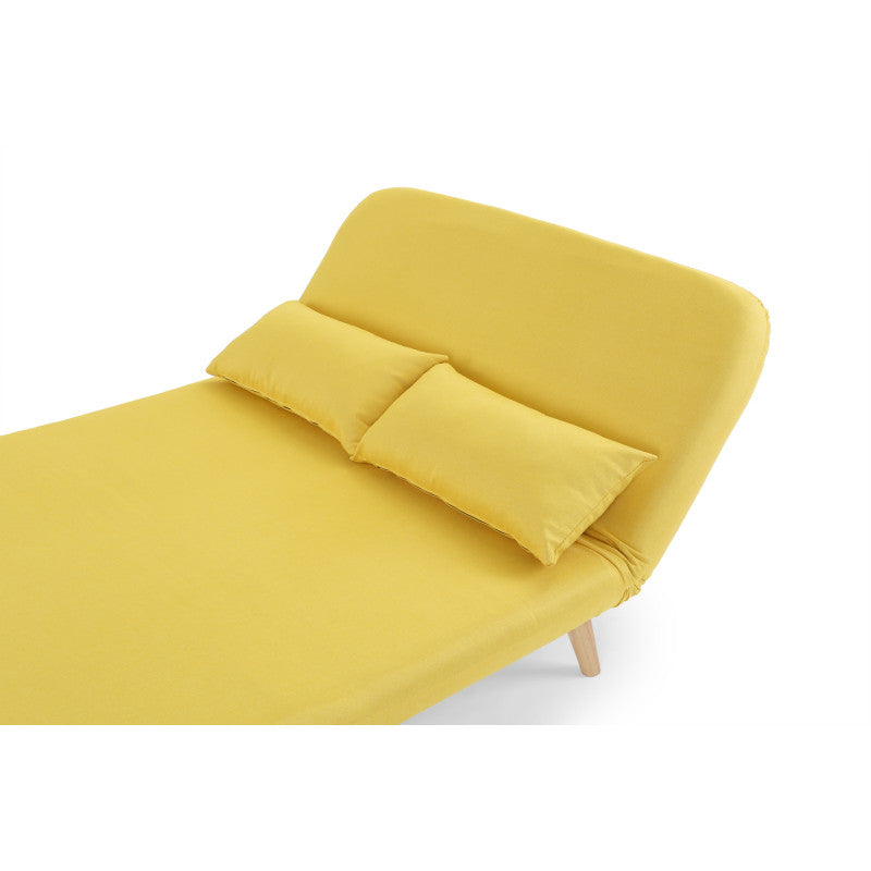 BZ - Banquette scandinave 2 places convertible - Jaune