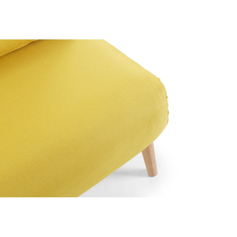 BZ - Banquette scandinave 2 places convertible - Jaune