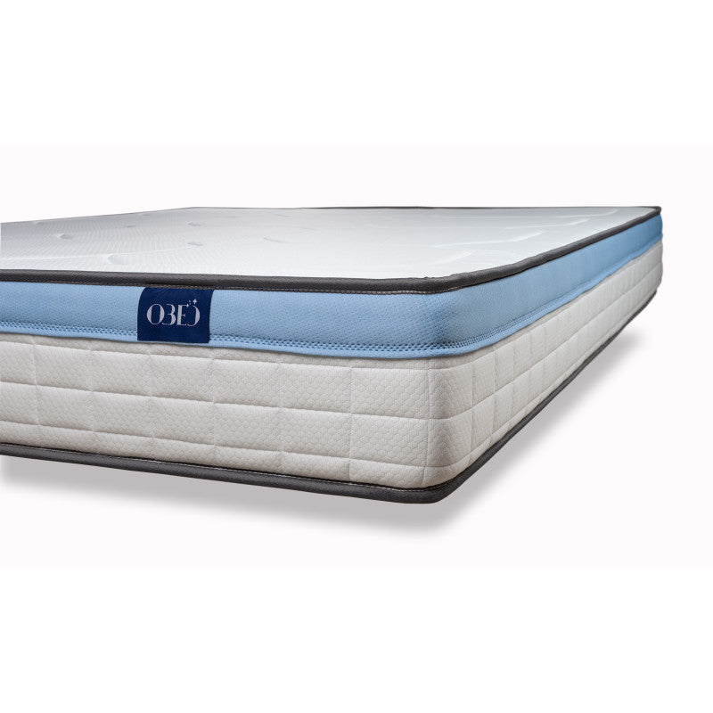 FRESH - Matelas FRESH en mousse à mémoire de forme MemoryTex + mousse frozen gel - 24cm d'épaisseur - 140x190 cm