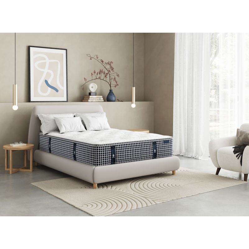 SENA - Matelas à mémoire de forme + ressorts ensachés  - 33cm d'épaisseur - 140x190 cm