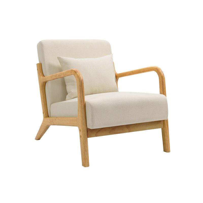 JUNO - Fauteuil scandinave - Beige