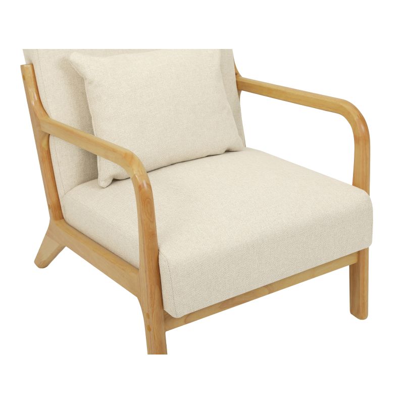 JUNO - Fauteuil scandinave - Beige