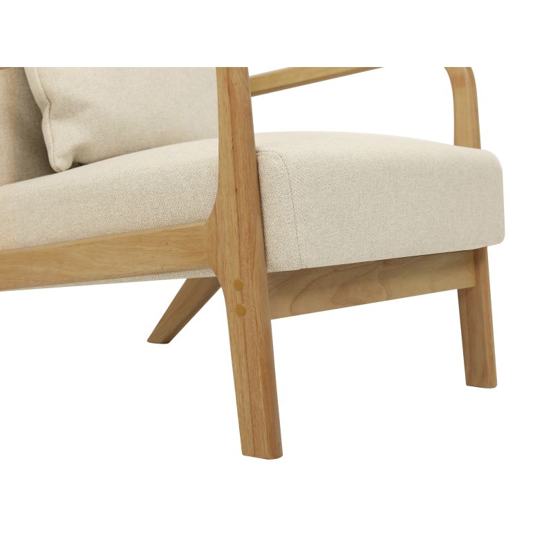 JUNO - Fauteuil scandinave - Beige