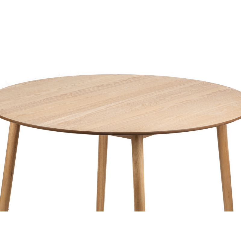 JUNO - Table à manger ronde - Bois