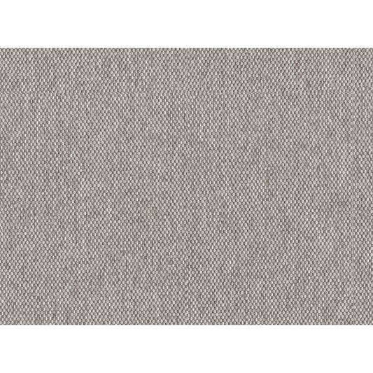 LIORA - Canapé d'angle réversible convertible avec coffre PU et tissu - Blanc/gris clair