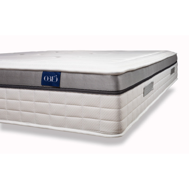 SPY - Matelas SPY en mousse à mémoire de forme MemoryTex + ressorts ensachés - 29cm d'épaisseur - 140x190 cm