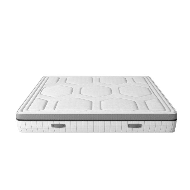 SPY - Matelas SPY en mousse à mémoire de forme MemoryTex + ressorts ensachés - 29cm d'épaisseur - 140x190 cm