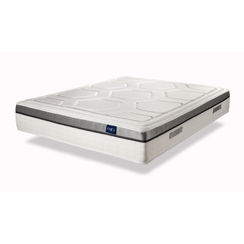 SPY - Matelas SPY en mousse à mémoire de forme MemoryTex + ressorts ensachés - 29cm d'épaisseur - 140x190 cm